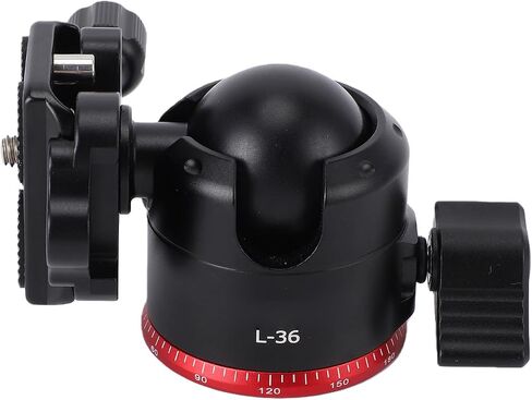 360 Panoramic Ball Head with Bubble Level 3/8 Inch Thread Tripod Head 6KG Load Capacity for DSLR Camera Panoramic Photography in Kuwait