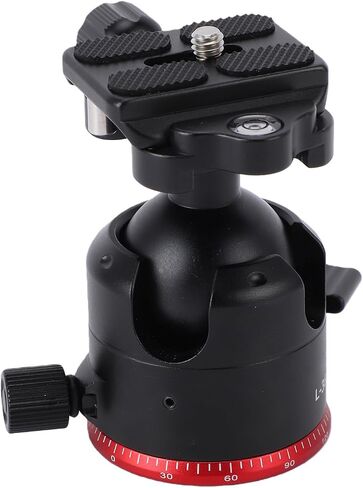 360 Panoramic Ball Head with Bubble Level 3/8 Inch Thread Tripod Head 6KG Load Capacity for DSLR Camera Panoramic Photography in Kuwait