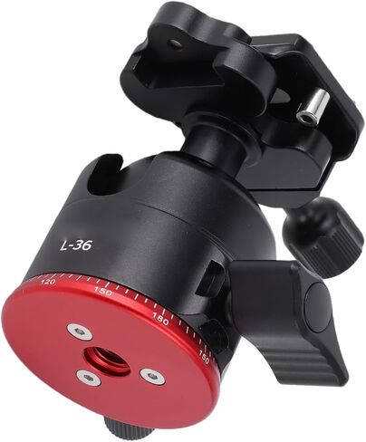 360 Panoramic Ball Head with Bubble Level 3/8 Inch Thread Tripod Head 6KG Load Capacity for DSLR Camera Panoramic Photography in Kuwait