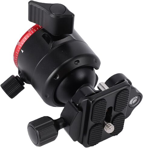 360 Panoramic Ball Head with Bubble Level 3/8 Inch Thread Tripod Head 6KG Load Capacity for DSLR Camera Panoramic Photography in Kuwait