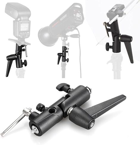 H Type Holder Flash Light Bracket for Photography with Screws in Kuwait
