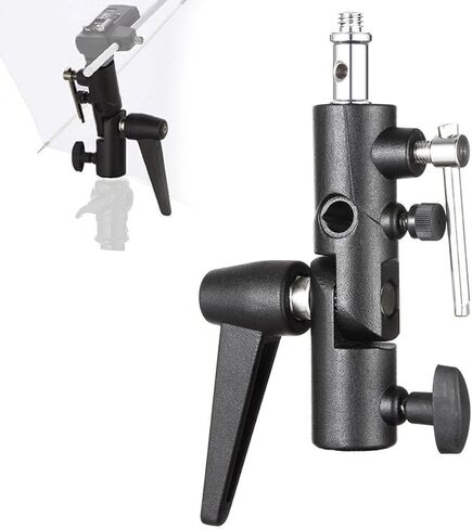 H Type Holder Flash Light Bracket for Photography with Screws in Kuwait