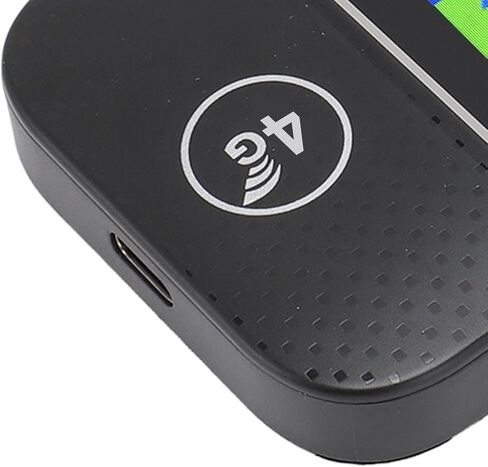 lyrlody 4G LTE Mobile WiFi Hotspot, 3000mAh, 10 Users, Color Screen in Saudi Arabia