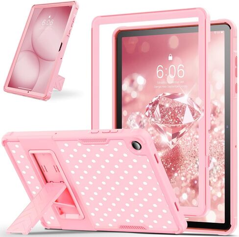 INFILAND Kids Case for Samsung Galaxy Tab A11+ / A11 Plus 11 Inch 2025, Dual Layer Shockproof Protective Cover with Kickstand, Glitter Cute Shell for Girls, Women (Magenta) in Saudi Arabia