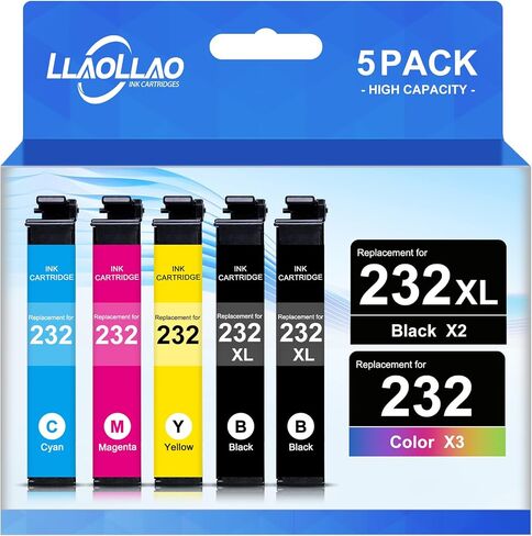 Remanufactured for Epson 232XL Ink Cartridges Combo Pack for Epson XP-4200 in Saudi Arabia