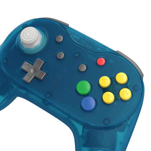 Retro Fighters Brawler64 Pro Wireless N64 Controller for Nintendo 64, Switch, Switch 2 & PC | 2.4GHz (Ice Blue) in Saudi Arabia
