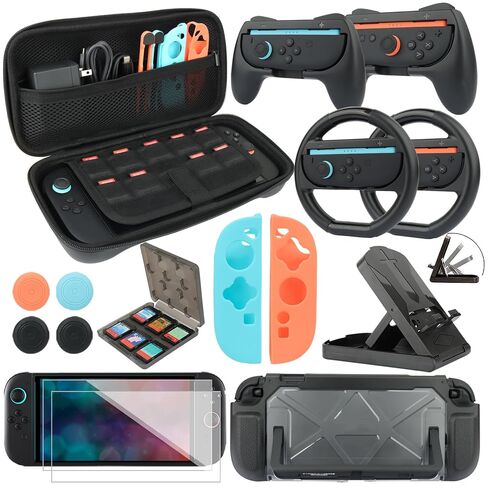 RTop 16 in1 Accessories Kit for Nintendo Switch 2, Family Bundle Set in Saudi Arabia