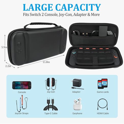 RTop 16 in1 Accessories Kit for Nintendo Switch 2, Family Bundle Set in Saudi Arabia