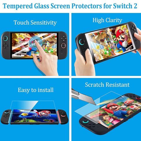 RTop 16 in1 Accessories Kit for Nintendo Switch 2, Family Bundle Set in Saudi Arabia