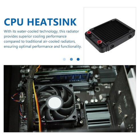 Gpu Water Cooler 120/ Aluminum Radiator Cooling Supply in Saudi Arabia
