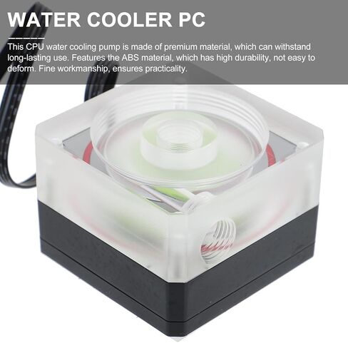 Water Pump Dc 12v 0.6a 2600rpm Acrylic Pwm Liquid Cooler in Saudi Arabia