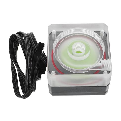 CPU Water Cooling Pump 500l Hour Acrylic Dc 12v Black in Saudi Arabia