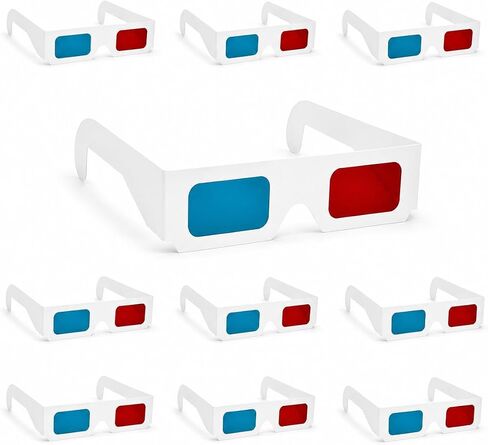 Red/Cyan Anaglyph 3D Glasses for Movies Books and Prints in Saudi Arabia
