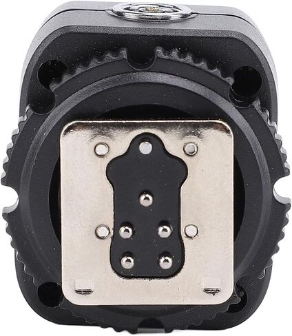 MAVIS LAVEN Flash Hot Shoe Mount Adapter, ABS Metal Construction with Secure Triggering for EL Series Studio Strobes and R Series Cameras in Saudi Arabia