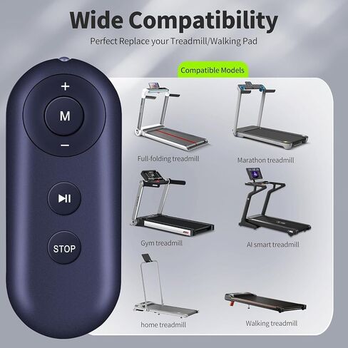 Replacement Remote Control for THERUN Walking Pad Treadmill, Compatible with Models ‎YT05 YT05T-A YT05-B YT05P-C, Easy to Pair in Kuwait
