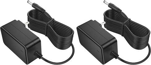 5V 2A Power Supply Adapter 10W AC/DC Wall Charger Extension Power Cord Replacement with 5.5x2.5mm/2.1mm Plug, 5 Volt 2Amp Power Adapter Transformer Cable [10ft] in Saudi Arabia