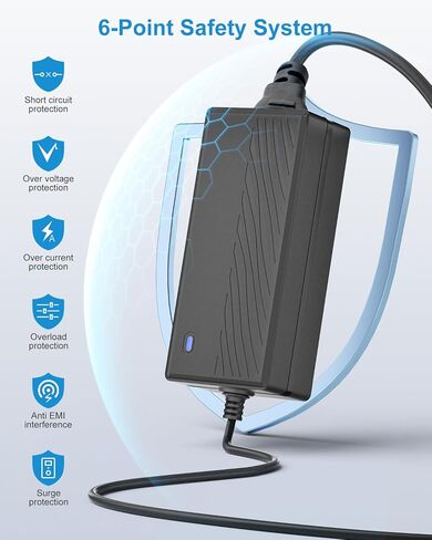 ALITOVE Upgraded 12V Power Supply 10A GaN 120W 12Volt Transformer 10Amp 8A in Saudi Arabia