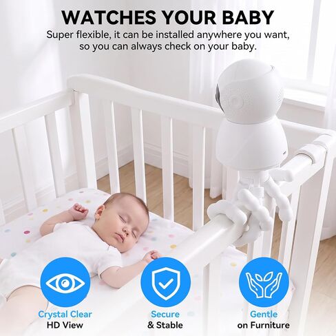 UTEBIT Universal Baby Monitor Holder for Most Baby Cameras Tripod Mount in Saudi Arabia