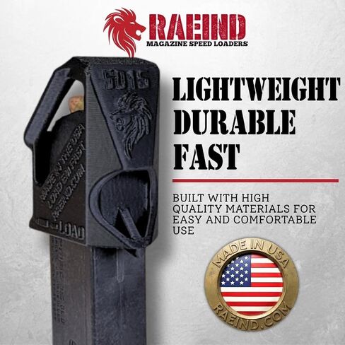 RAE Industries EZ-View Magazine Speed Loader for Ruger Max 9 9mm Double Stack Magazines by RAEIND in Saudi Arabia