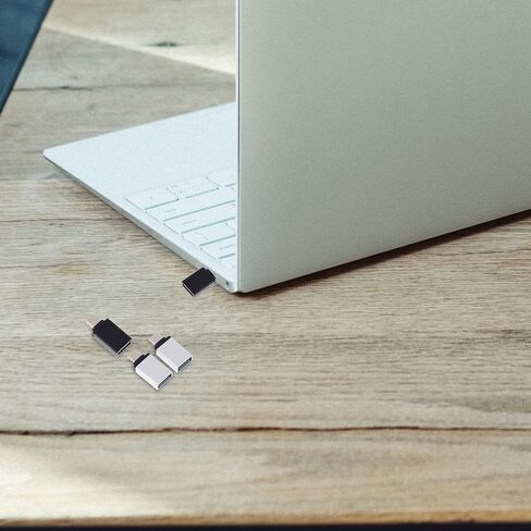 Tofficu 4pcs Type C to USB 3.0 Adapter for Data Transfer, Aluminum Alloy in Kuwait