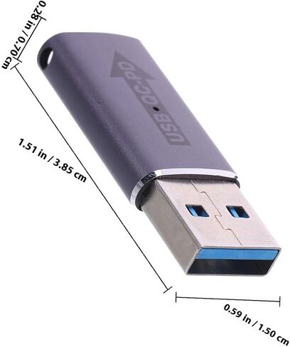 Tofficu USB a Type C Fast Charging Converter with Light Purple in Kuwait