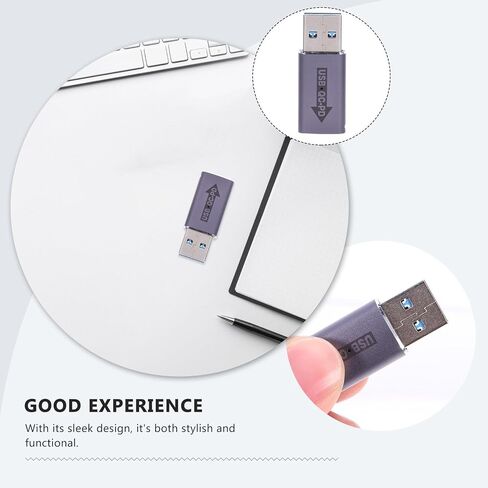 Tofficu USB a Type C Fast Charging Converter with Light Purple in Kuwait