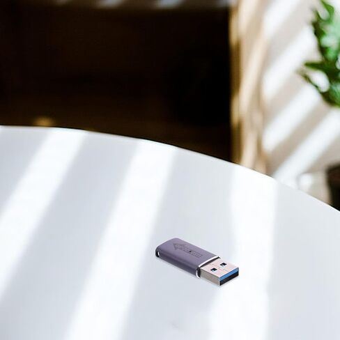Tofficu USB a Type C Fast Charging Converter with Light Purple in Kuwait