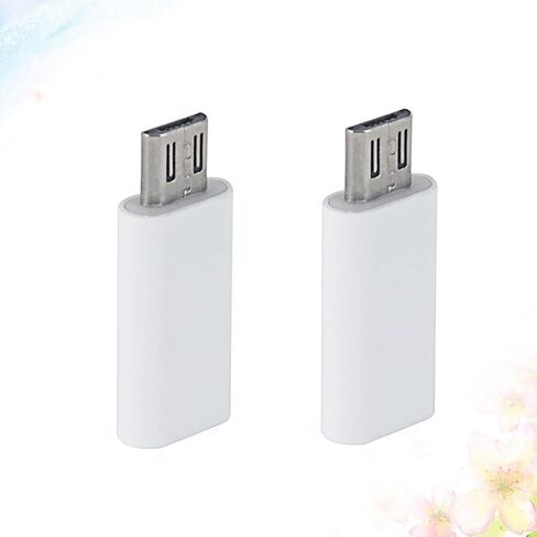 Toyvian 2pcs Type C Adapter Set for Phone Laptop Data Transfer White in Kuwait
