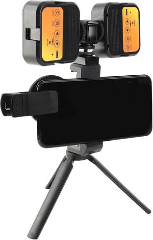 Schimer Photography Light, Wireless, Rechargeable, Adjustable Colour Temperature, Photo Fill Lamp for Beauty Transfer, Nails, Eyelashes, Jewellery, Pack of 2 in Saudi Arabia