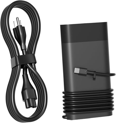 Slim 140W USB-C Laptop Charger Compatible with HP OMEN Transcend 14t-fb 14-fb1047nr 14-fb0097nr ZBook 8/Ultra, Spectre x360 2-in-1 16t-aa 16-aa0xxx Spectre Foldable 17 Power Adapter in Saudi Arabia