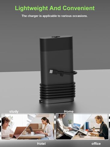 Slim 140W USB-C Laptop Charger Compatible with HP OMEN Transcend 14t-fb 14-fb1047nr 14-fb0097nr ZBook 8/Ultra, Spectre x360 2-in-1 16t-aa 16-aa0xxx Spectre Foldable 17 Power Adapter in Saudi Arabia