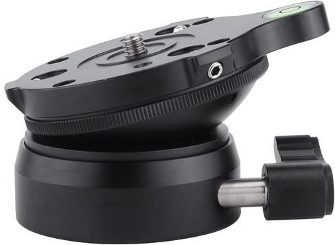 Leveling Base with 360 Degree Rotation for DSLR Cameras in Kuwait