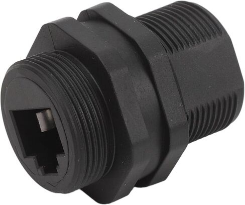 Ethernet Network Cable Connector IP68 CAT6 Female to Female RJ45 Coupler Straight Through Extender Compatible with in Kuwait