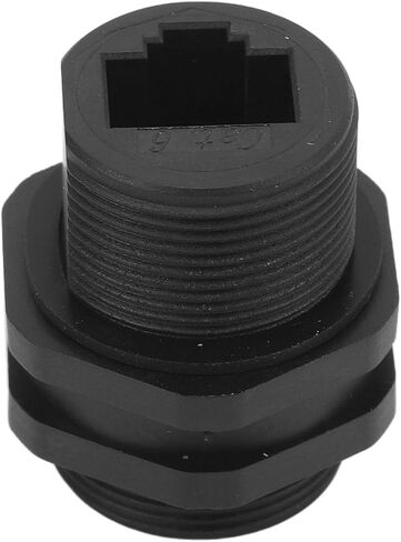 Ethernet Network Cable Connector IP68 CAT6 Female to Female RJ45 Coupler Straight Through Extender Compatible with in Kuwait