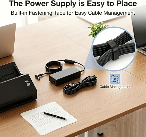 16V Adapter for Fujitsu ScanSnap iX500 Scanner, Compatible with Fujitsu iX1400 iX500 iX1600 S500 S510M S500M SV600 S510 P/N PA03656-B005 PA03656-B205 Document Scanner Power Supply Cord in Saudi Arabia