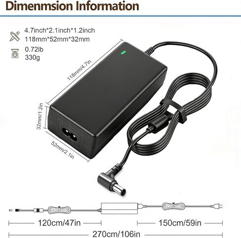 12v ac/dc Adapter for psb-7u Compatible with Roland fp-30x FP-60X fp-90x in Saudi Arabia