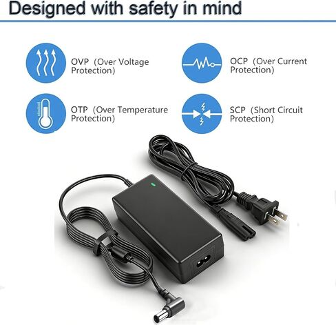 12v ac/dc Adapter for psb-7u Compatible with Roland fp-30x FP-60X fp-90x in Saudi Arabia