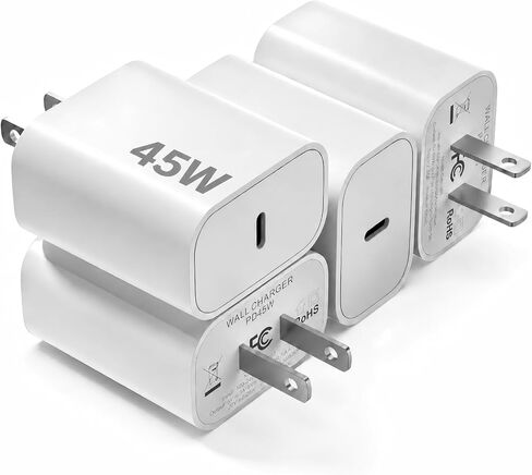 4Pack USB C Charger Block 20W Phone Fast Charger Wall Charger with PD 3.0 in Saudi Arabia