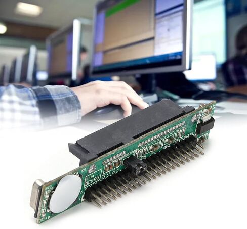Serial ATA to PATA Efficient Serial ATA to PATA Adapter to IDE Converter for Use of Old Motherboard Lightweight and Portable for Users in Saudi Arabia
