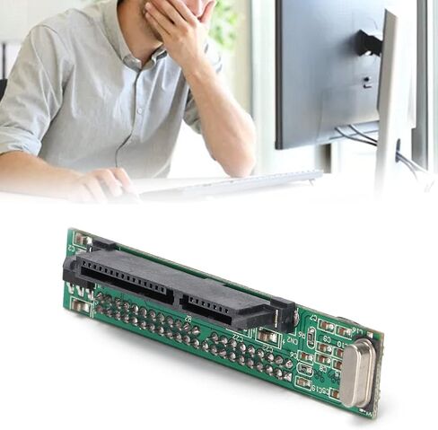 Serial ATA to PATA Efficient Serial ATA to PATA Adapter to IDE Converter for Use of Old Motherboard Lightweight and Portable for Users in Saudi Arabia