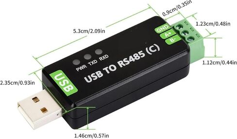 Industrial USB to RS485 Converter with 600W Protections and 1200M Long Distances Transmission for Communication USB Series Port Adapter in Saudi Arabia