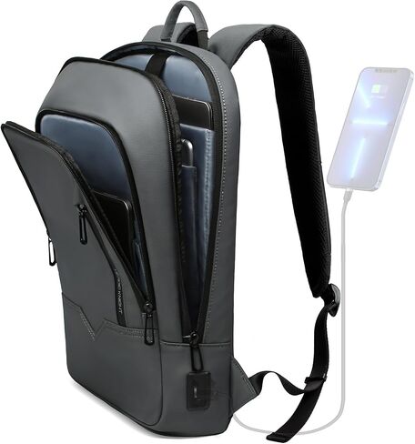 hk Backpack for Men, Business Slim Computer Bag for 15.6 Inch Laptop in Saudi Arabia