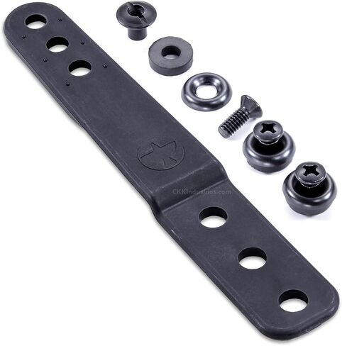 HolsterSmith - RCS Tuckable Strut/IWB Loop - (Nylon Soft Loop) - (Black) - (w/Mounting Hardware) - (2 Pack) in Saudi Arabia
