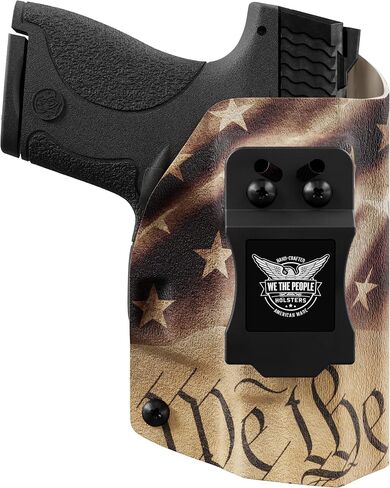 We The People Holsters - Constitution - Inside Waistband Concealed Carry - IWB Kydex Holster - Adjustable Ride/Cant/Retention in Kuwait