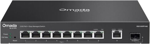 Omada 8 Port 2.5G PoE++ مفتاح سهل الإدارة مع وصلة إرسال 2×10G in Kuwait
