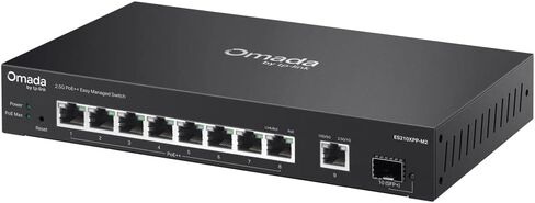 Omada 8 Port 2.5G PoE++ مفتاح سهل الإدارة مع وصلة إرسال 2×10G in Kuwait
