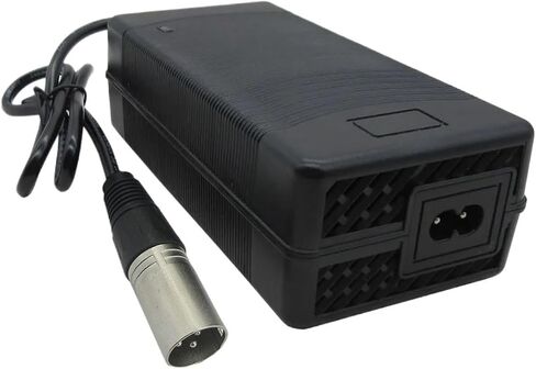48V 4A Li Ion Charger 54.6V 4A XLR Compatible with 13S 48 Volt Lithium Battery Charger with Fan XT60 DC GX16 Connector(XLRM) in Saudi Arabia