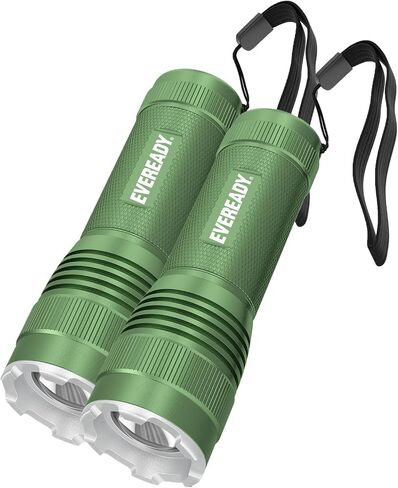 EVEREADY Tactical Light, 300 Lumen, IPX4 Water Resistant, Durable Metal LED Flashlight, Indoor and Outdoor Metal Flashlight in Saudi Arabia