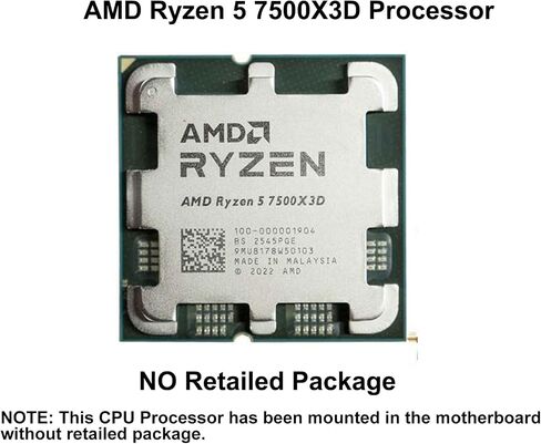MICRO CENTER AMD Ryzen 5 7500X3D Processor with ASRock B850M-C Motherboard in Kuwait