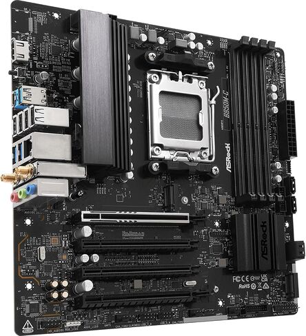MICRO CENTER AMD Ryzen 5 7500X3D Processor with ASRock B850M-C Motherboard in Kuwait